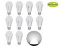 10 Pieces LED Bulb Light Lamp 12w A19/ A60 6000-6500k Cool White E26/E27 AC110v No Dimmable Bathroom Indoor Lighting Use
