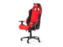 Akracing Ak-7018 Ergonomic Series Executive Racing Style Computer Gaming Office Chair with Lumbar Support and Headrest Pillow Included - Black/Red