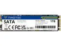 Timetec 1TB SSD 3D NAND SATA III 6Gb/s M.2 2280 NGFF 512TBW Read Speed Up to 550MB/s SLC Cache Performance Boost Internal Solid State Drive for PC Computer Laptop and Desktop (1TB)