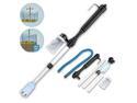 Auto Aquarium Battery Syphon Fish Tank Vacuum Gravel Water Filter Cleaner Washer
