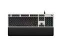 Logitech G513 Wired Gaming Keyboard Mechanical Romer-G Switch + RGB Backlighting Silver