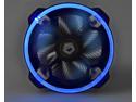ID-COOLING DK-03 Halo Circular Concentric LED Lighting,For Intel LGA1150/1151/1155/1156 100W CPU Cooler, 120mm Big Airflow Fan and High Cooling Performance Aluminum Heatsink
