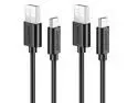 CHOETECH USB Type C Cable 2 Pack (1x3.3ft+1x6.6ft) USB C to USB A 2.0 Fast Charging &Data Sync Cable for Samsung Galaxy S9/S8/S9 Plus/Note 8, Nintendo Switch, LG V30 G6, Google Pixel, Macbook - Black