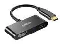 CHOETECH USB C to HDMI Adapter 4K 60Hz USB Type C To HDMI Adapter / 60W Type-C PD Charging Port Thunderbolt 3 for iPad Pro/MacBook Pro/MacBook Air 2018,Surface Book 2, Dell XPS 13/15,Galaxy Note 9 S9