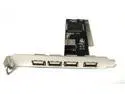 USB 2.0 5 PORT (4+1) 1 INTERNAL PORT PCI HUB CARD HIGH SPEED ADAPTER