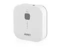 Aukey BR-C1 Portable Bluetooth 3.0 Audio Receiver Wireless Music Streaming Adapter Dongle - White