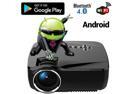 Bluetooth Wireless HD 1080P LED Projector Android 4.4 WIFI Multimedia Projectors Home Cinema LCD Beamer
