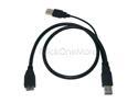 USB 3.0 Y-Cable Type A Male to Micro B Male + USB Power Supply Cable
