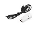HDMI female to VGA Converter Adapter 1080P With Audio Cable For PC TV white