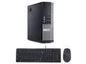 DELL OptiPlex 9020 SFF Desktop Computer - Grade A - 4th Gen Intel® Core™ i5-4590 3.30GHZ Quad CPU (turbo up to 3.70GHz), 8GB Ram, NEW 240GB SSD, DVDRW, Windows 10 Pro 64-Bit - Keyboard/Mouse