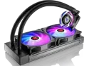 RAIJINTEK EOS 240 RBW AIO Water CPU Cooler, with 12025 Addressable RGB PWM fans, Addressable RGB tank,  ARGB Y-cable, compatible with INTEL & AMD morden socket CPU