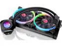 RAIJINTEK ORCUS 280 RBW, an AIO Water cooler for CPU, with 2pcs 14025 ARGB PWM Fans, Copper water block, Durable and reliable PUMP, Rotating Blade with ARGB LED, Compatible with Intel & AMD Socket CPU