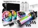 PHORCYS EVO CD240, a full Water Cooling Kit, including  copper water block, 65mm copper 240 radiator, D5 level pump, is a top premium quality water cooling total solution for gaming PC and enthusiasm
