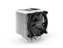 be quiet! Shadow Rock 3 CPU Air Cooler | 190W TDP | LGA 1700 1200 2066 1150 1151 1155 2011(-3) Square ILM Compatible | Intel and AMD 4/5 Support | Low Noise Cooler | White | BK005
