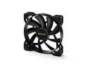 Pure Wings 2 | 140mm High Speed Case Fan | High Performance Cooling Fan | Compatible with Desktop | Low minimum rpm | Low Noise | Black | BL082