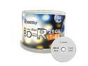 50 Pack Smartbuy 6X BD-R 25GB Logo Top Blank Media Recordable Disc