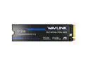 Wavlink M.2 2280 512GB NVMe SSD PCIe Gen 3.0 x 4, 3D TLC NAND Internal Solid State Drive (SSD), Sequential Read/Write Speed up to 3,500/2,700MB/s, Memory Card Storage for PC Desktop & Laptop