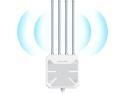 Wavlink AX1800 Outdoor WiFi Range Extender Dual Band WiFi Repeater Long Range Weatherproof Outdoor WiFi Signal Booster Access Point | Mesh with POE and IP67, Gigabit Port, Seamless Roaming & MU-MIMO