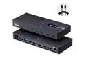 Wavlink USB C Triple Monitor Docking station With 100W Laptop Charging, 3X HDMI, 2X DisplayPort, 6X 10Gbps USB Ports, Gigabit Ethernet, Audio&Mic for MacBook M1/M2/M3/M4, USB4, Windows& More