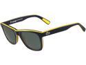 Lacoste Polarized Stripes and Piping Men's Square Sunglasses L781SP 414