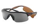 Nike Show-X1 EV0617-001 Men's Sports Sunglasses – Black/Grey with Interchangeable Lens