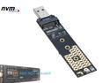 M.2 NVME SSD to USB Adapter Converter Gen2 10Gbps for M Key PCIe NVMe SSD 2280 2260 2242 2230 mm Realtek RTL9210 Chipset