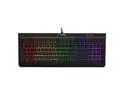 HyperX Alloy Core RGB - Membrane Gaming Keyboard, Comfortable Quiet Silent Keys with RGB LED Lighting Effects, Spill Resistant, Dedicated Media Keys, Compatible with Windows 10/8.1/8/7 - Black