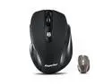 EagleTec MR5M2509 2.4GHz Wireless Optical Mouse - Switchable DPI 1000/1500/2000,5 Buttons, with Nano USB Receiver (Black)