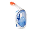 Vangogo® S1 180° View Snorkel Mask Full Face Easybreath Gopro Compatible with Anti-fog and Anti-leak Technology for Adult(White/L)