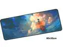 gel One Piece mouse pad gamer accessories 800x300mm notbook mouse mat large gaming mousepad xl pad mouse PC desk padmouse