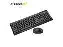 FOREV FV-300 2.4GHz Wireless Keyboard Mouse Combo Waterproof Keyboard+1600DPI Optical Gaming Mouse