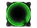 anidees AI Halo Nuclear Green 120mm LED Case Fan - Green
