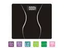 Dr. HEALTH (TM) Digital Bathroom Weight Body Scale with Smart Step-on Technology, Backlit White LED Display, Room Temperature, Battery Level 400lb/180kg