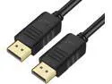 kirzi DisplayPort Cable,DP Cable 15ft(5m)[4K@60Hz, 2K@165Hz,], Display Port Cable 1.2 High Speed DisplayPort to DisplayPort Cable Compatible well with Laptop, PC, Gaming Monitor 15 ft.