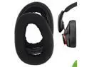 Geekria Comfort Hybrid Velour Replacement Ear Pads for Sennheiser GSP 600, GSP 670, GSP 500 Professional Gaming Headphones Ear Cushions, Headset Earpads, Ear Cups Repair Parts (Black)