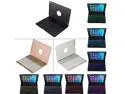 Backlit Light 7 Color Bluetooth Keyboard Case for Apple iPad Air /Air 2th Gen Rechargeable Keyboard Portable Laptop Clamshell Clamcase Cover F8S(Gold)