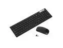 Multimedia 2.4G Wireless Keyboard With Optical Mouse USB Dongle Combo Set forDesktop Notebook  pc