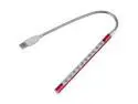 Mini Desk Reading USB LED Light Flexible For Notebook Laptop Portable New Red