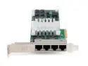 HP NC364T Network Adapter 10/100/1000Mbps PCI-Express 4 x RJ45