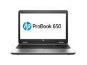 HP Laptop ProBook Intel Core i5-6300U 8GB Memory 500GB HDD Intel HD Graphics 520 15.6" Non-Touch Screen Windows 7 Professional 64-Bit with Windows 10 Pro 64-Bit License 650 G2 (V1P79UT#ABA)