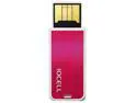 IOCELL Networks NetDISK 4GB USB 2.0 Flash Drive (White & Red) S5 (FS54WR)