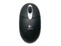 Logitech RX650 Black 3 Buttons Tilt Wheel Cordless Optical Mouse