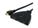 HDMI 3-In 1-Out HDMI Auto Switch with 1.5 ft. Cable