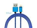 Lightning USB Cable,Nylon Braided Metal Heads iOS9 Sync Data Charger Cable for iPhone 5 5S SE 6 6S Plus