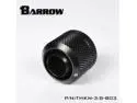 Barrow G1/4" Thread 3/8" ID x 1/2" OD Compression Fitting - Black (THKN-3/8-B03)