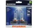 SYLVANIA H11 SilverStar High Performance Halogen Headlight Bulb, (Pack of 2)