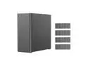 TERRAMASTER F4 SSD NAS Storage - 4Bay All SSD NAS Server N95 QuadCore CPU, 8GB DDR5 RAM, 5GbE Port, Palm-Sized High-Performance Network Attached Storage (Diskless)
