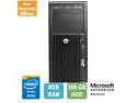 HP Z210 Workstation - Intel Xeon E3 - 8GB RAM – 500GB SATA Hard Drive - DVDRW – Windows 10 Pro
