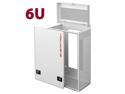 6U Server Rack Wall Mount Server Locking Cabinet Network Enclosure - 35-Inch Depth - Unique Design with Vertical Loading concept - Fits most Server Equipment