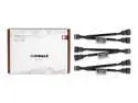 Noctua NA-SYC1 chromax.black, 4 Pin Y-Cables for PC Fans (Black)